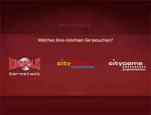 Tablet Screenshot of kinos-darmstadt.de